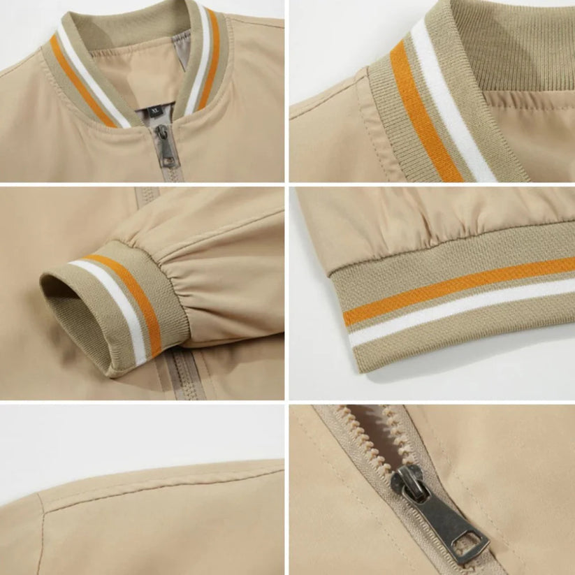 Blouson aviateur zippé