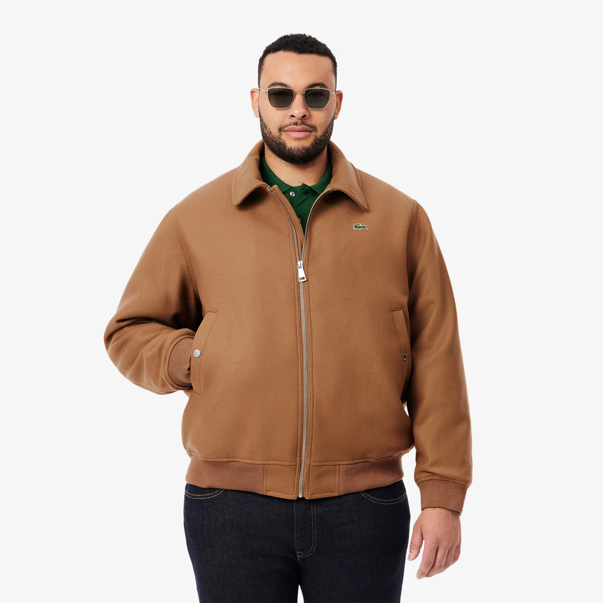 Veste aviateur en laine premium LC