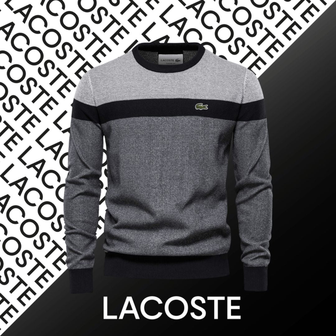 Chandail col rond en coton LC