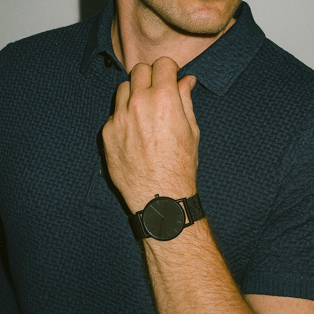 Polo en soie ultra fraîche (lot de 2 + montre offerte)