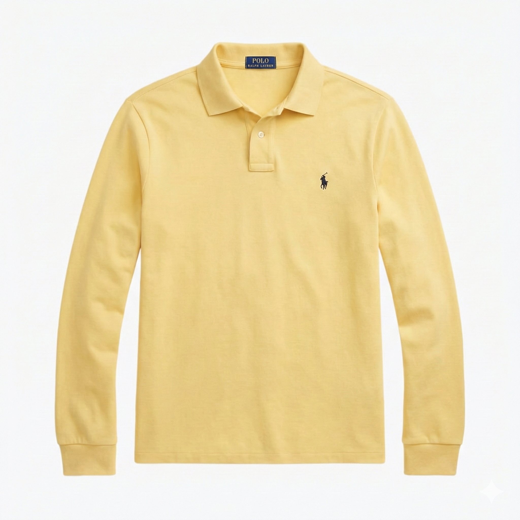 Polo à manches longues en maille RL
