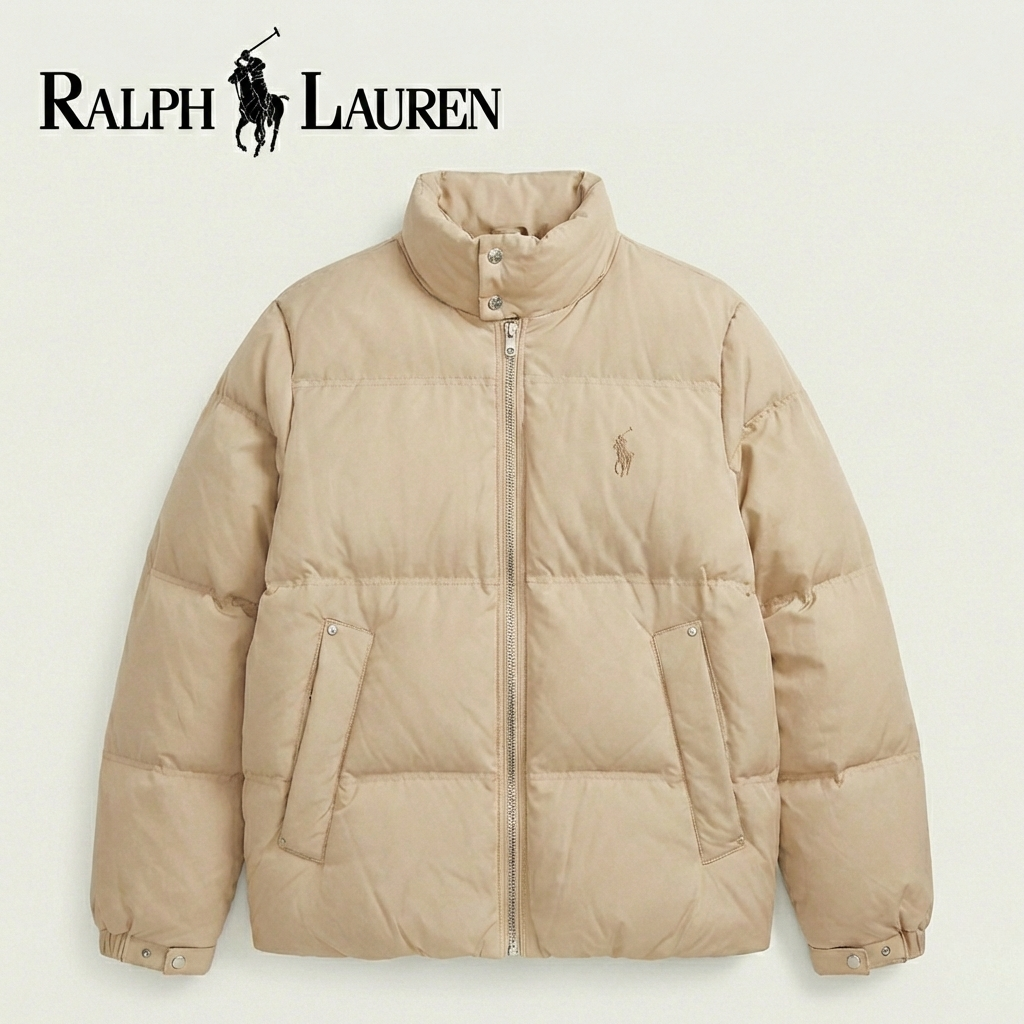 Doudoune RL en tissu ripstop texturé