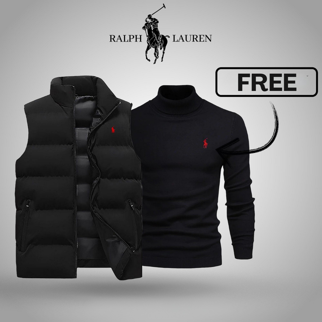 Gilet R&L™ pour homme + pull gratuit (en liquidation)