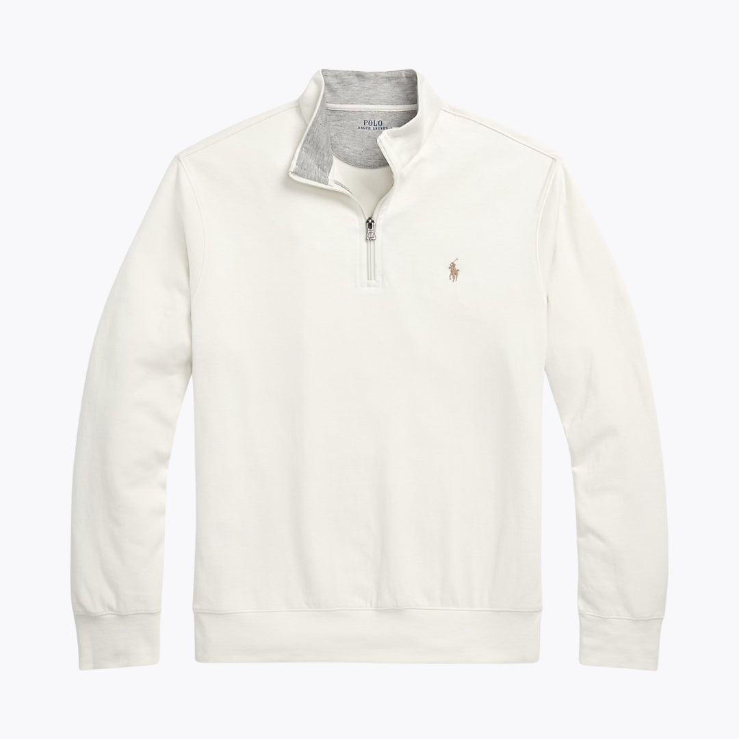 Pull RL Luxury Jersey à quart de zip