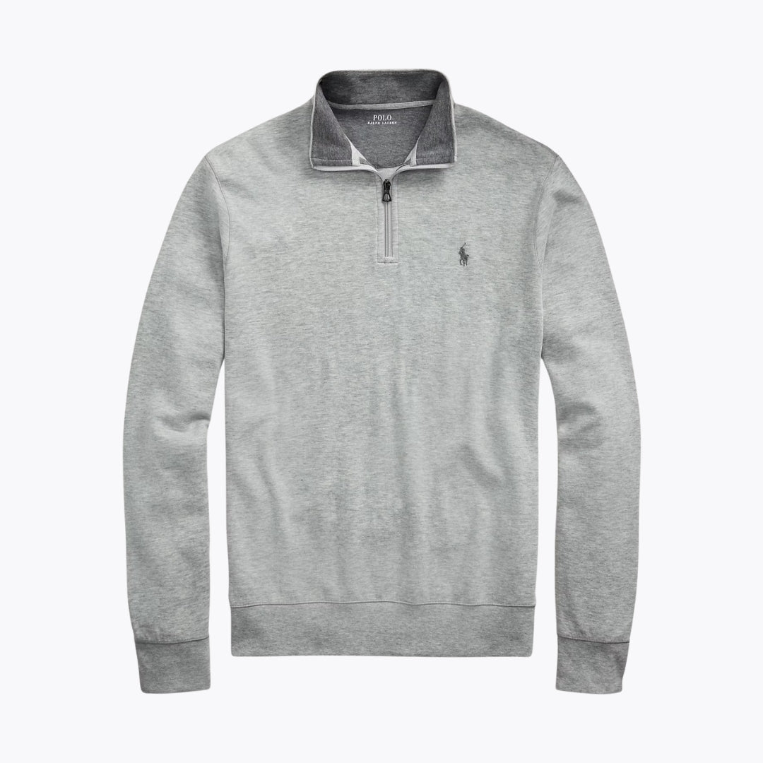 Pull RL Luxury Jersey à quart de zip