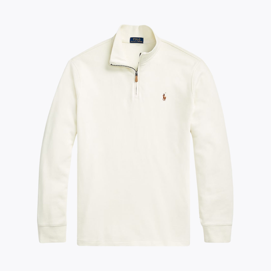 Pull RL Estate-Rib à quart de zip