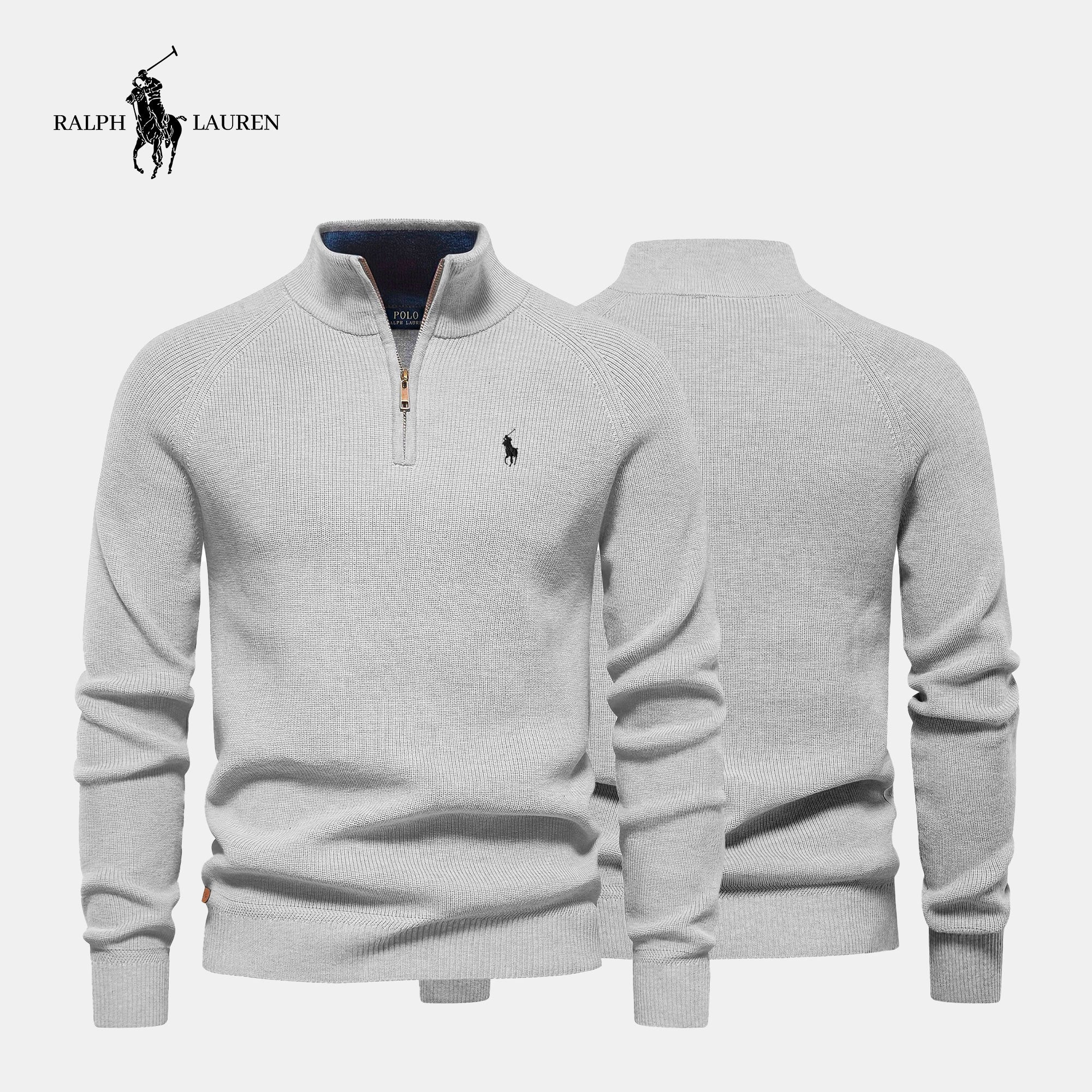 Pull RL à col zippé (DÉSTOCKAGE)