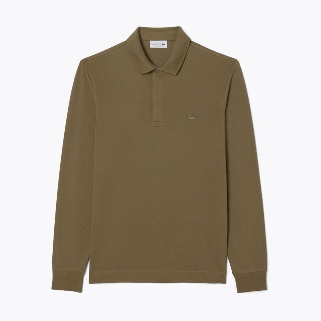 Polo LC Paris en piqué stretch coupe classique