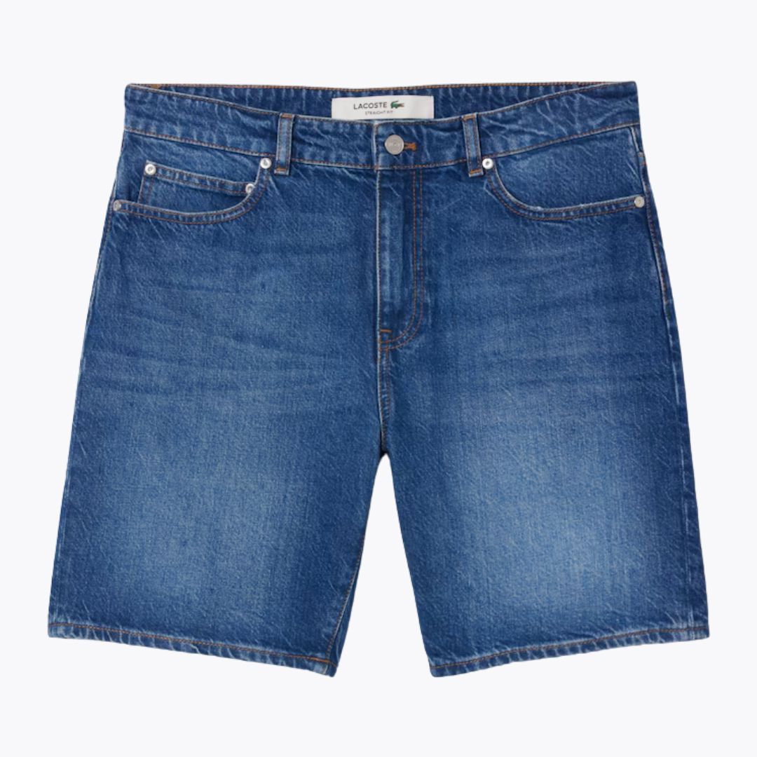 Short bermuda en denim coupe droite LC