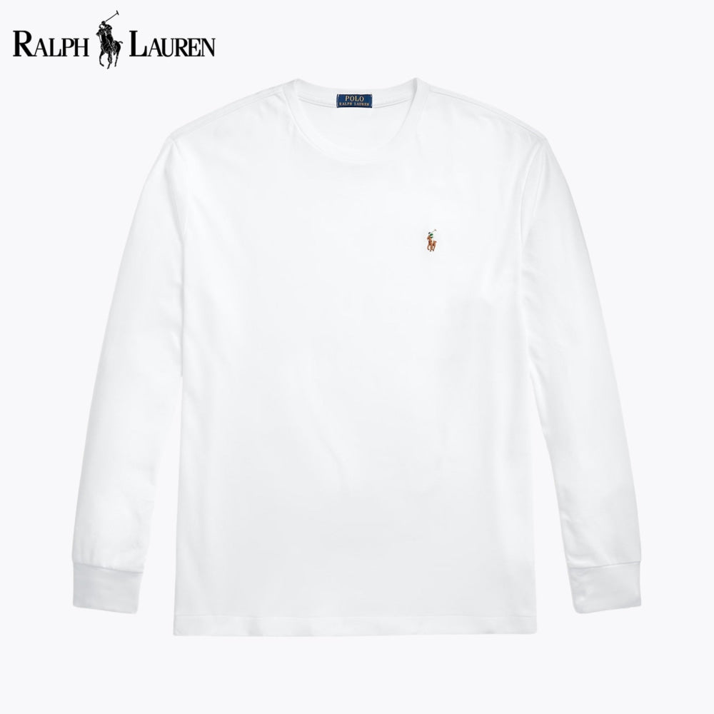 T-shirt RL Classic Fit en coton doux à col rond