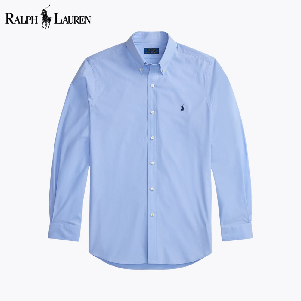 Chemise RL Classic Fit en popeline stretch