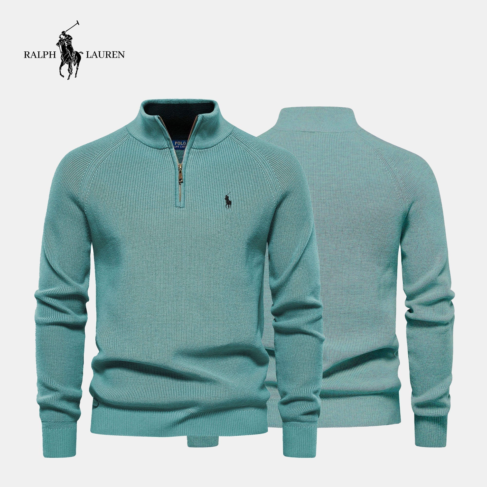Pull RL à col zippé (DÉSTOCKAGE)