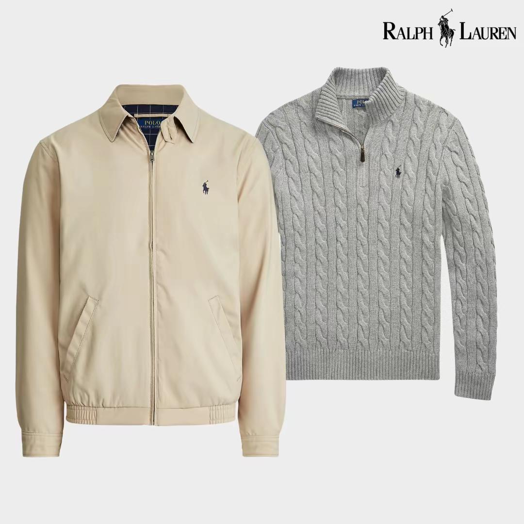 Ensemble R&L : Blouson aviateur + Pull à col zippé offert