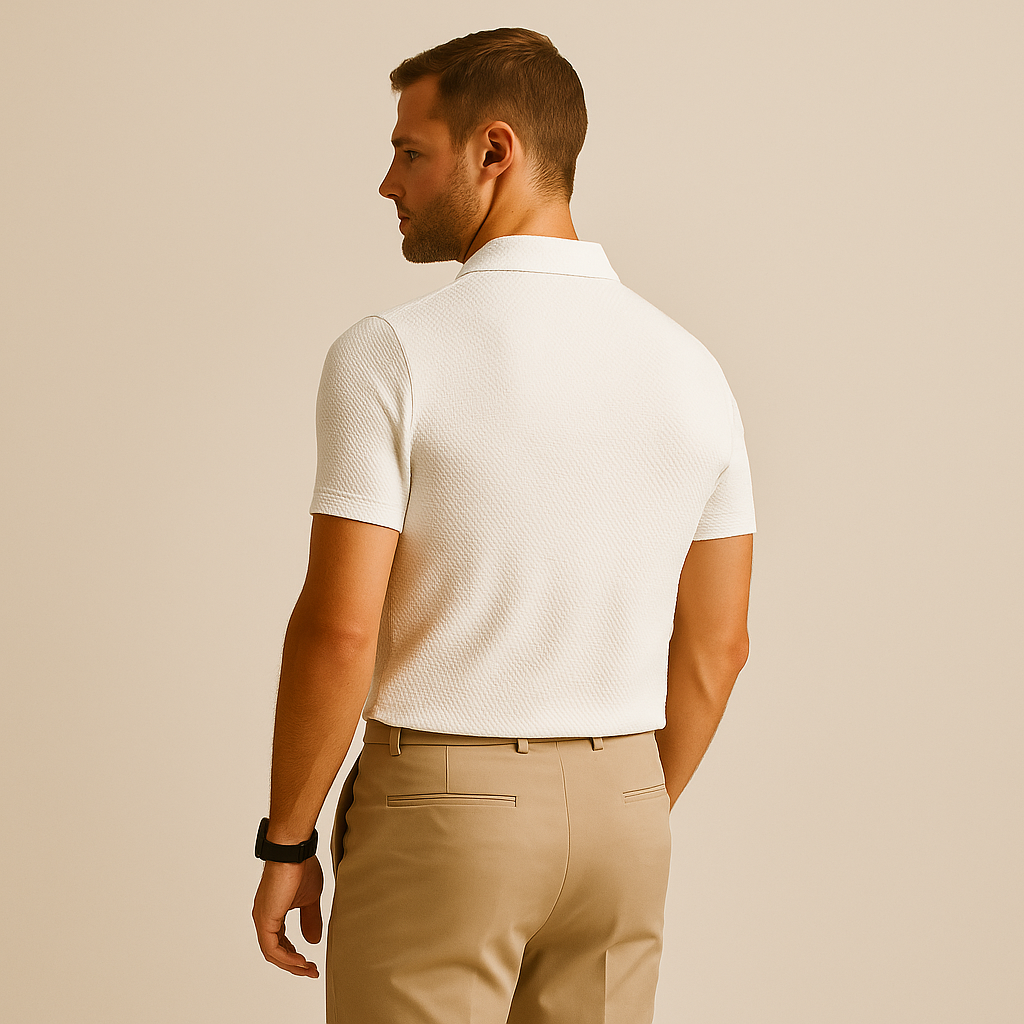 Polo en soie ultra fraîche (lot de 2 + montre offerte)
