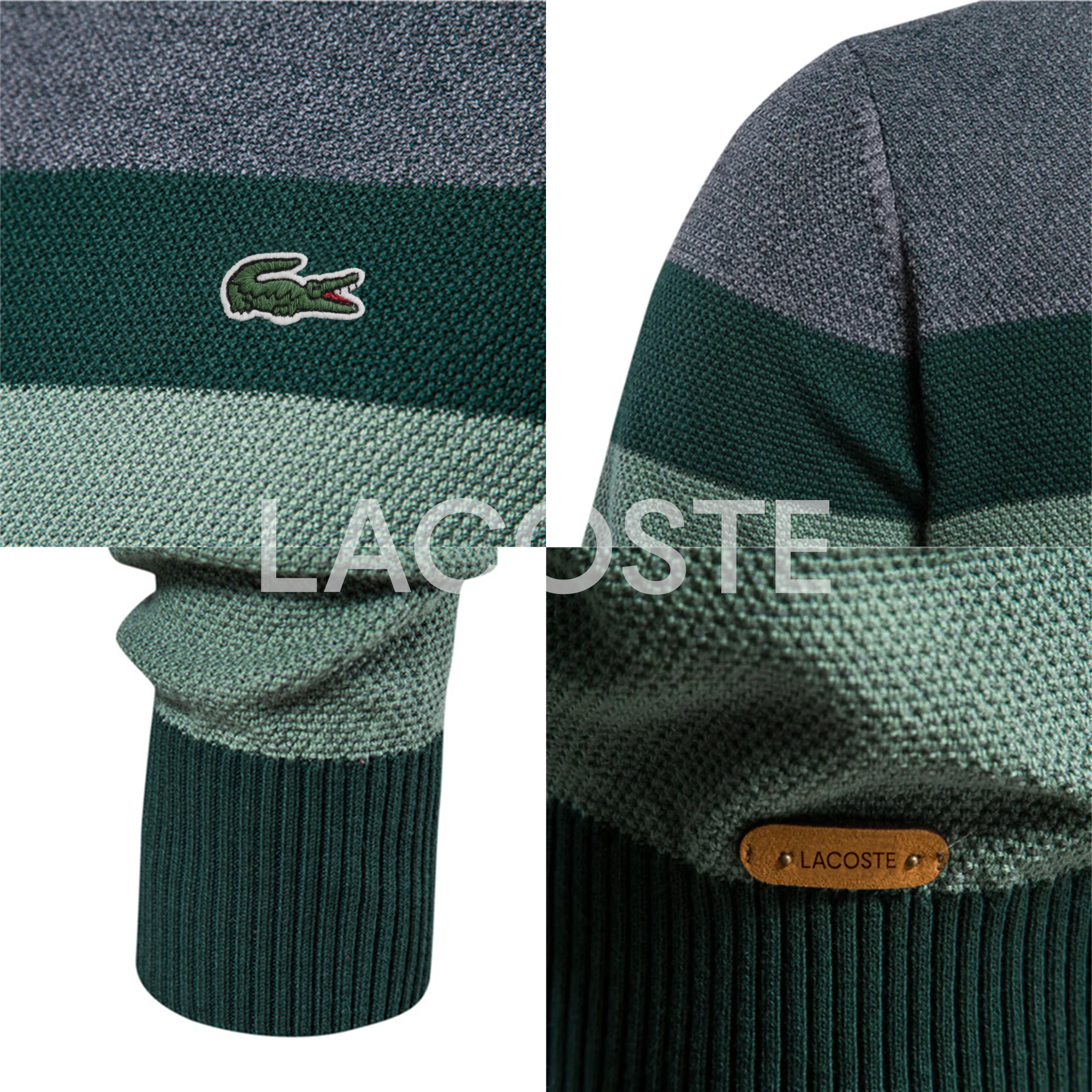 Chandail col rond en coton LC