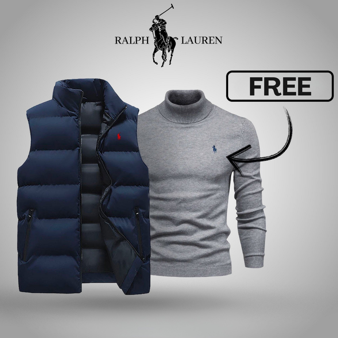 Gilet R&L™ pour homme + pull gratuit (en liquidation)