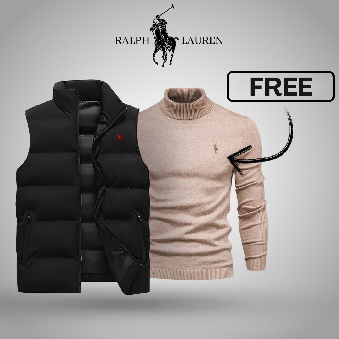 Gilet R&L™ pour homme + pull gratuit (en liquidation)