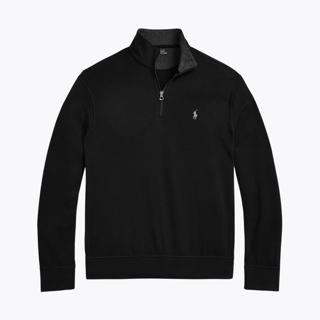 Pull RL Luxury Jersey à quart de zip