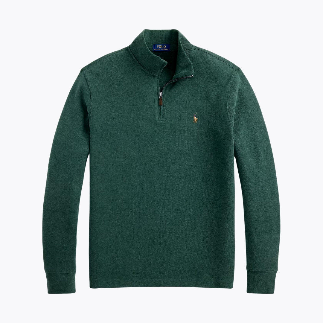 Pull RL Estate-Rib à quart de zip