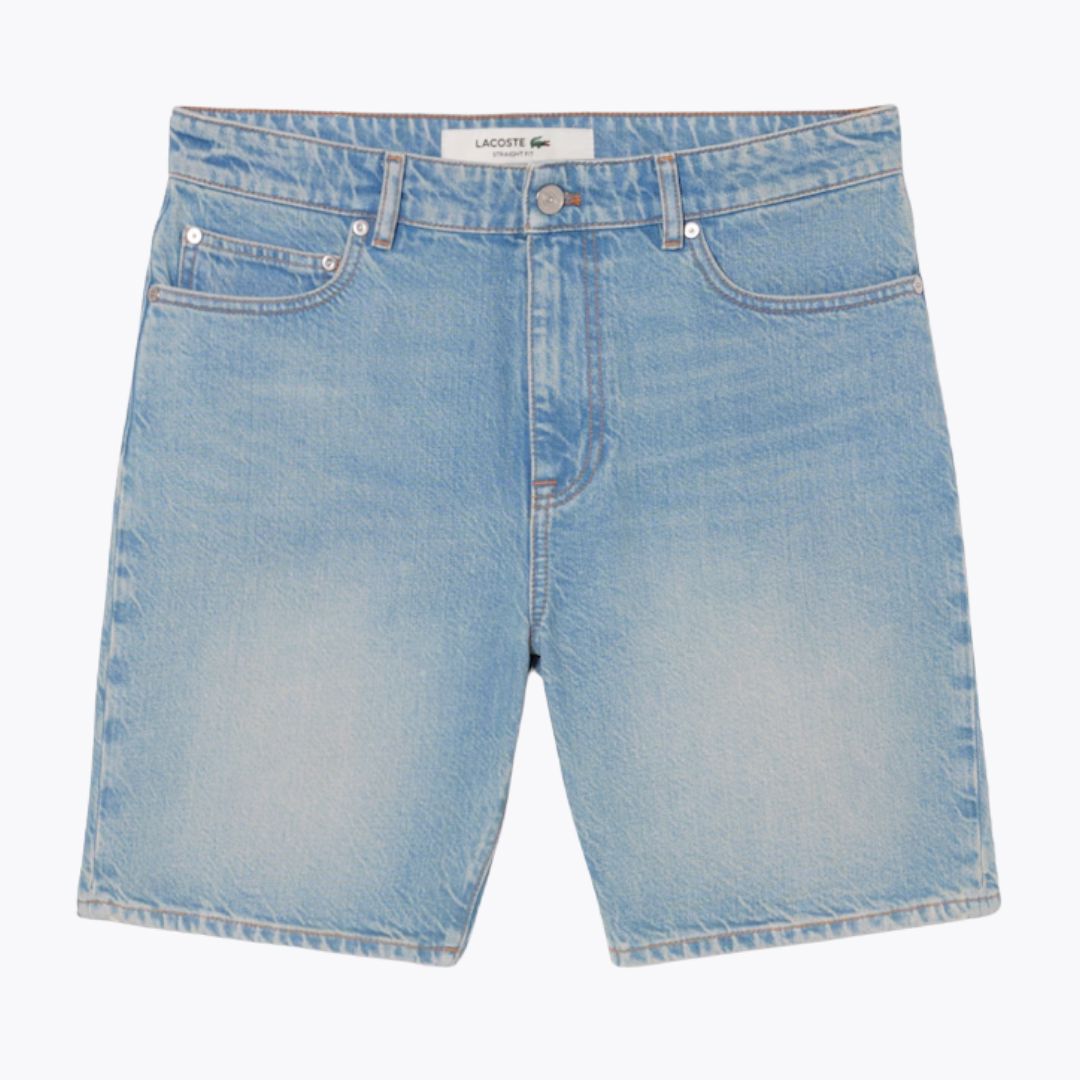 Short bermuda en denim coupe droite LC