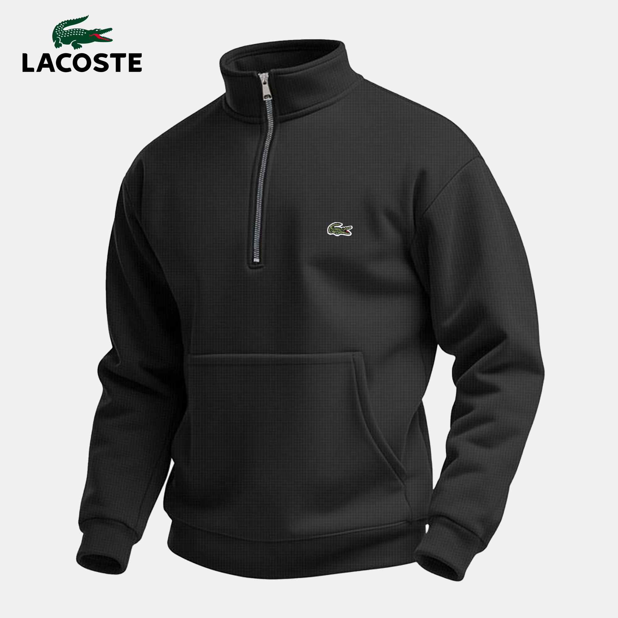Sweat-shirt LC à demi-zip (DÉSTOCKAGE)