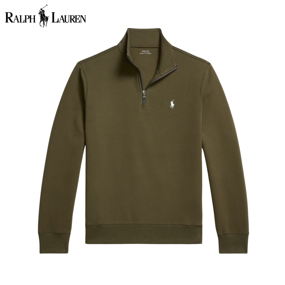 Pull à col montant en maille double RL