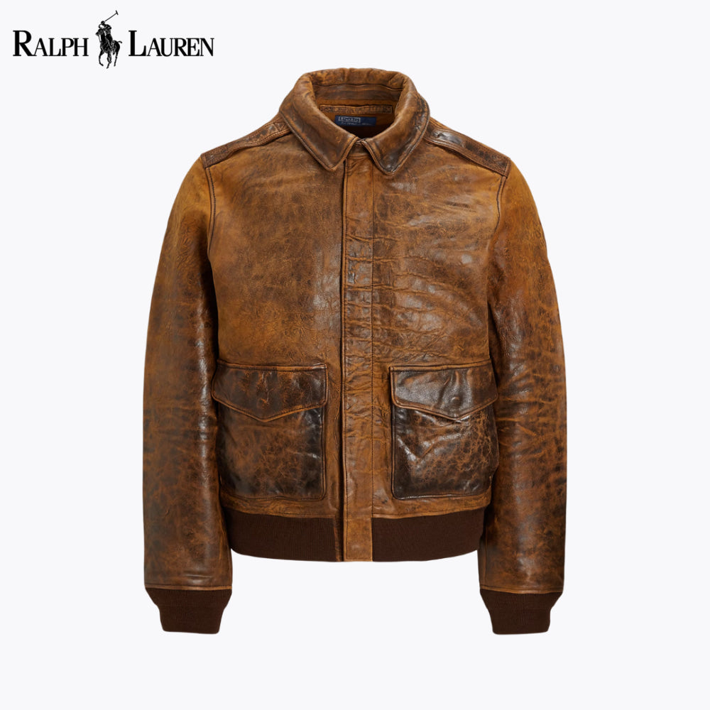 Veste de vol en cuir RL